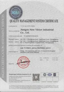 ISO CERTIFICATE